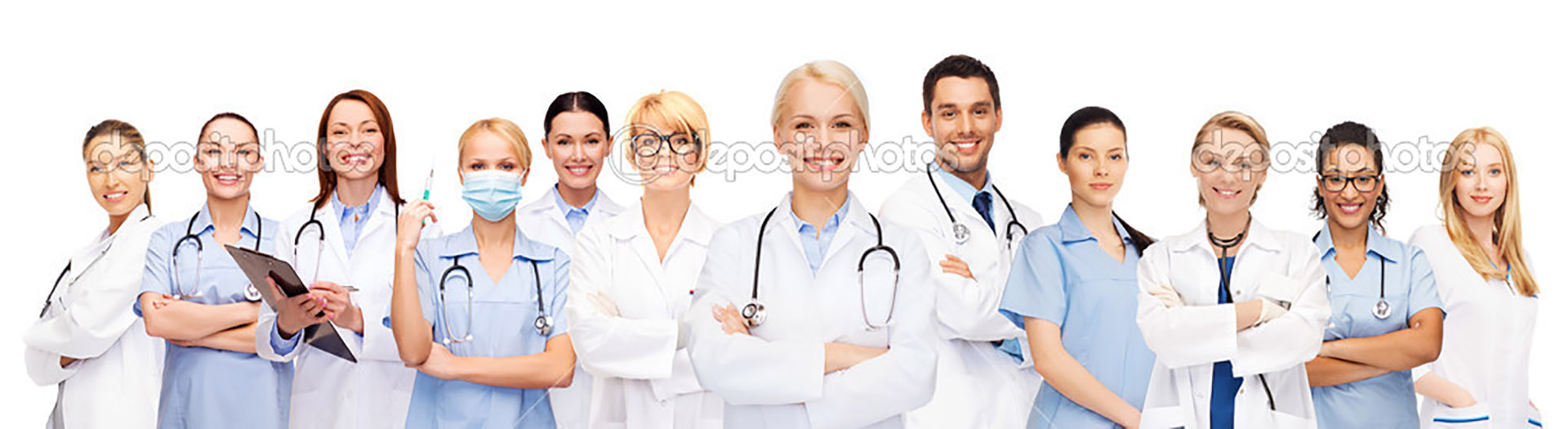 team or group of doctors and nurses HarbourWood Care Center